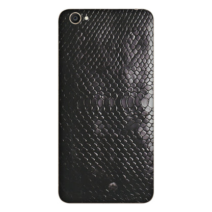 VIVO Y Series Phone Skins (All Models) - Black Snack Leather - Matte Finish (M-147) Vivo Y55S