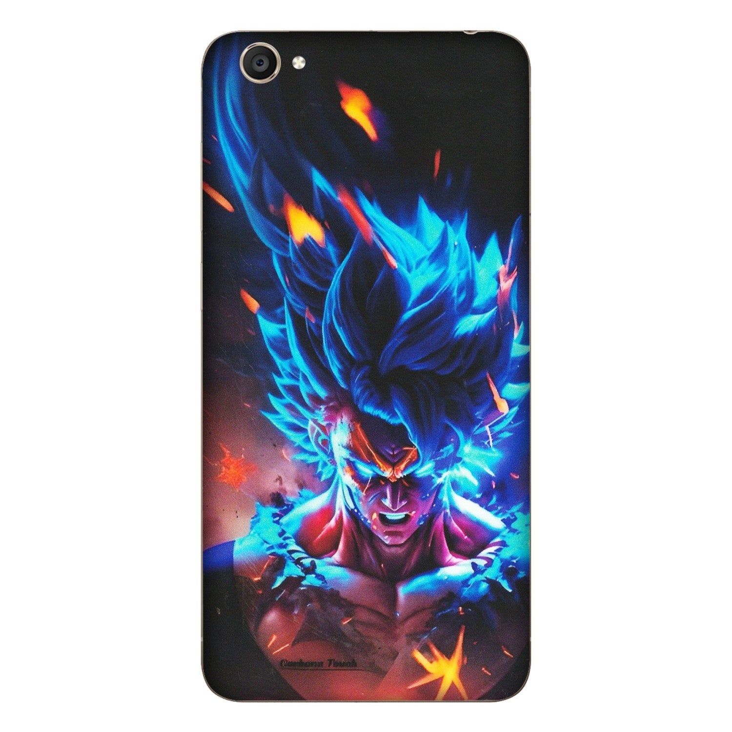 VIVO Y Series Phone Skins (All Models) - Angry Goku Dragon Ball Anime - Matte Finish (M-150) Vivo Y55S
