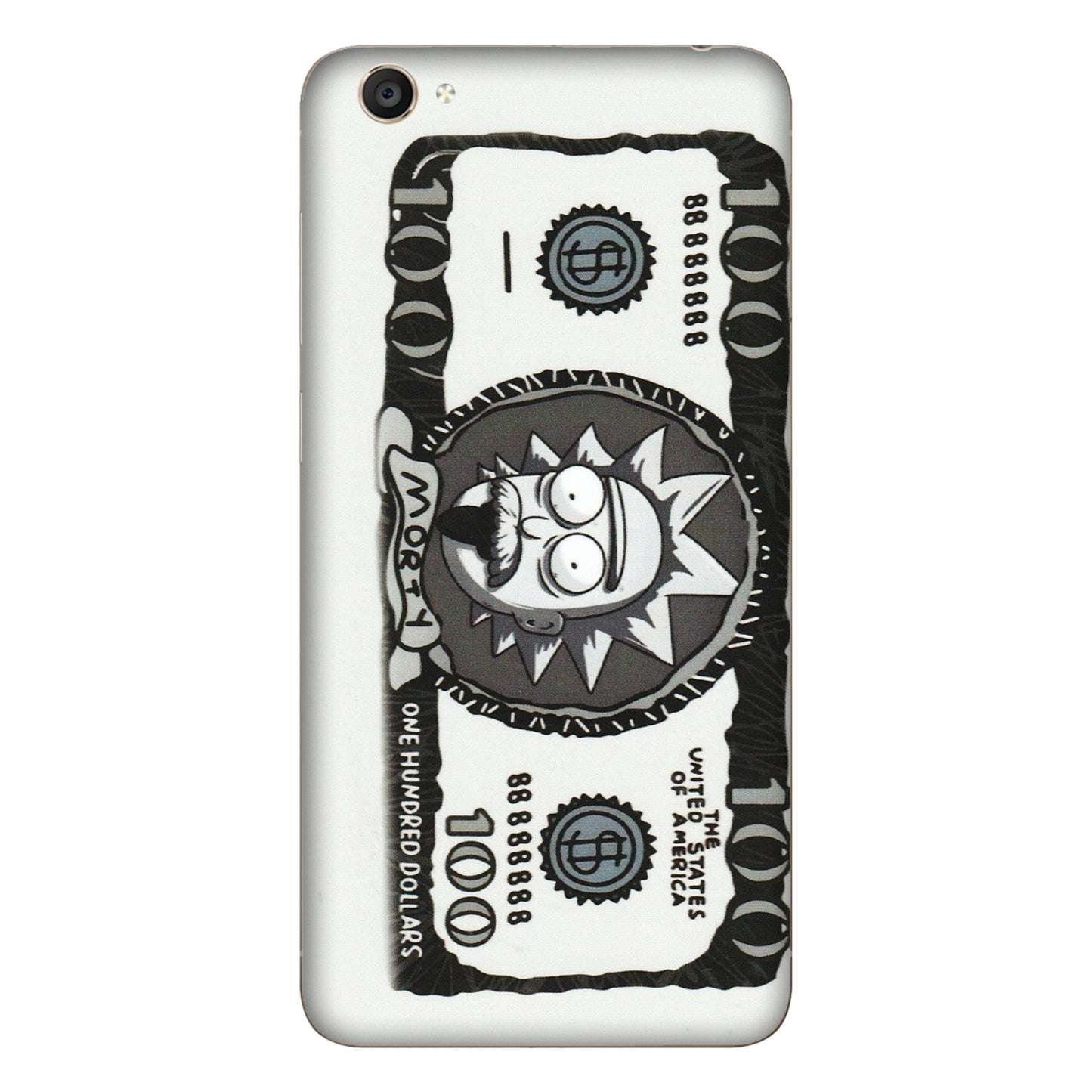 VIVO Y Series Phone Skins (All Models) - Rick And Morty Hundred Dollar Anime - Matte Finish (M-161) Vivo Y55S