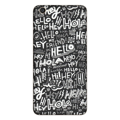 VIVO Y Series Phone Skins (All Models) - Hi Hello Doodles - Matte Finish (M-25) Vivo Y55S