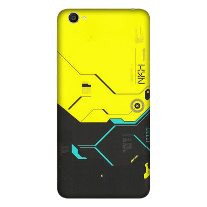 VIVO Y Series Phone Skins (All Models) - Black Yellow Technica - Matte Finish (M-53) Vivo Y55S