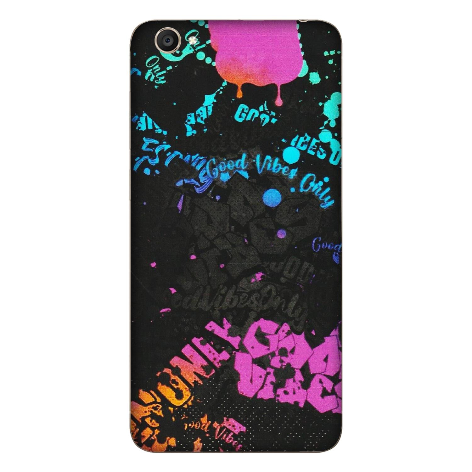 VIVO Y Series Phone Skins (All Models) - Majestic Black Vibes - Matte Finish (M-62) Vivo Y55S
