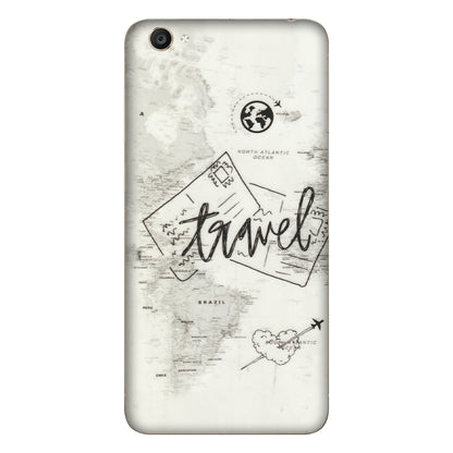 VIVO Y Series Phone Skins (All Models) - Travel Ticket - Transparent Finish (T-06) Vivo Y55S