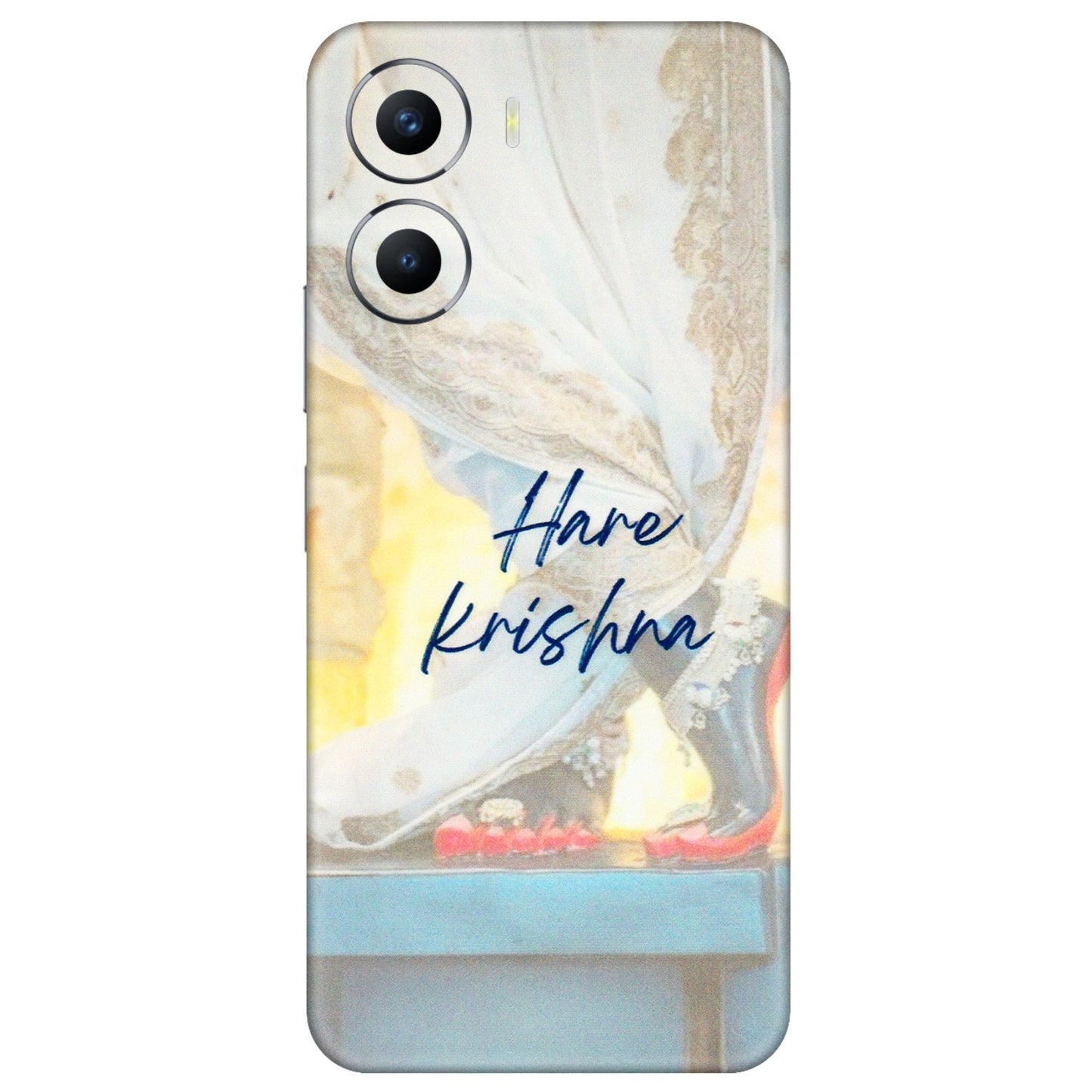 VIVO Y Series Phone Skins (All Models) - Hare Krishna - 3D Embossed Finish (L-03) Vivo Y56 (5G)