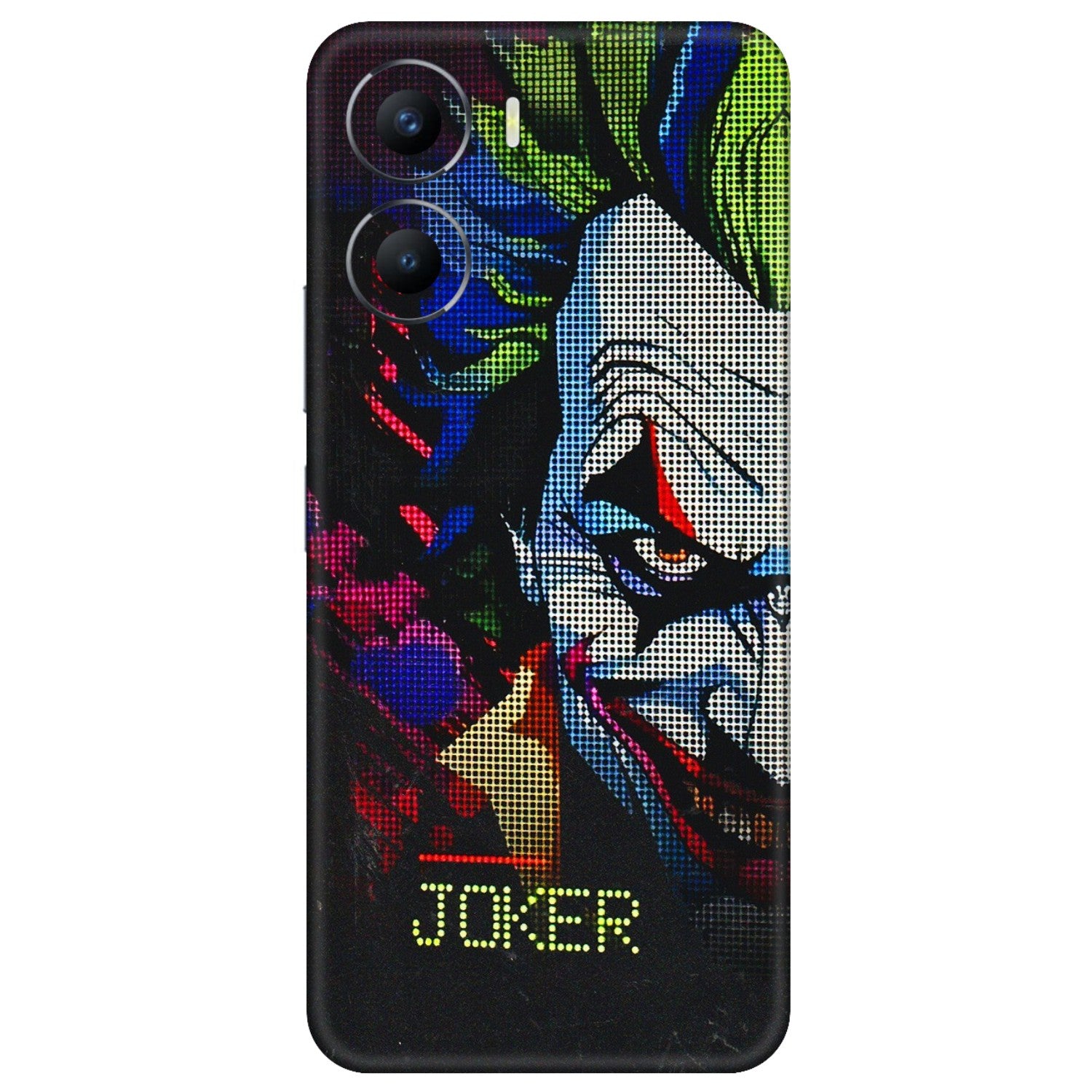 VIVO Y Series Phone Skins (All Models) - Joker Dot Matrix - 3D Embossed Finish (L-08) Vivo Y56 (5G)