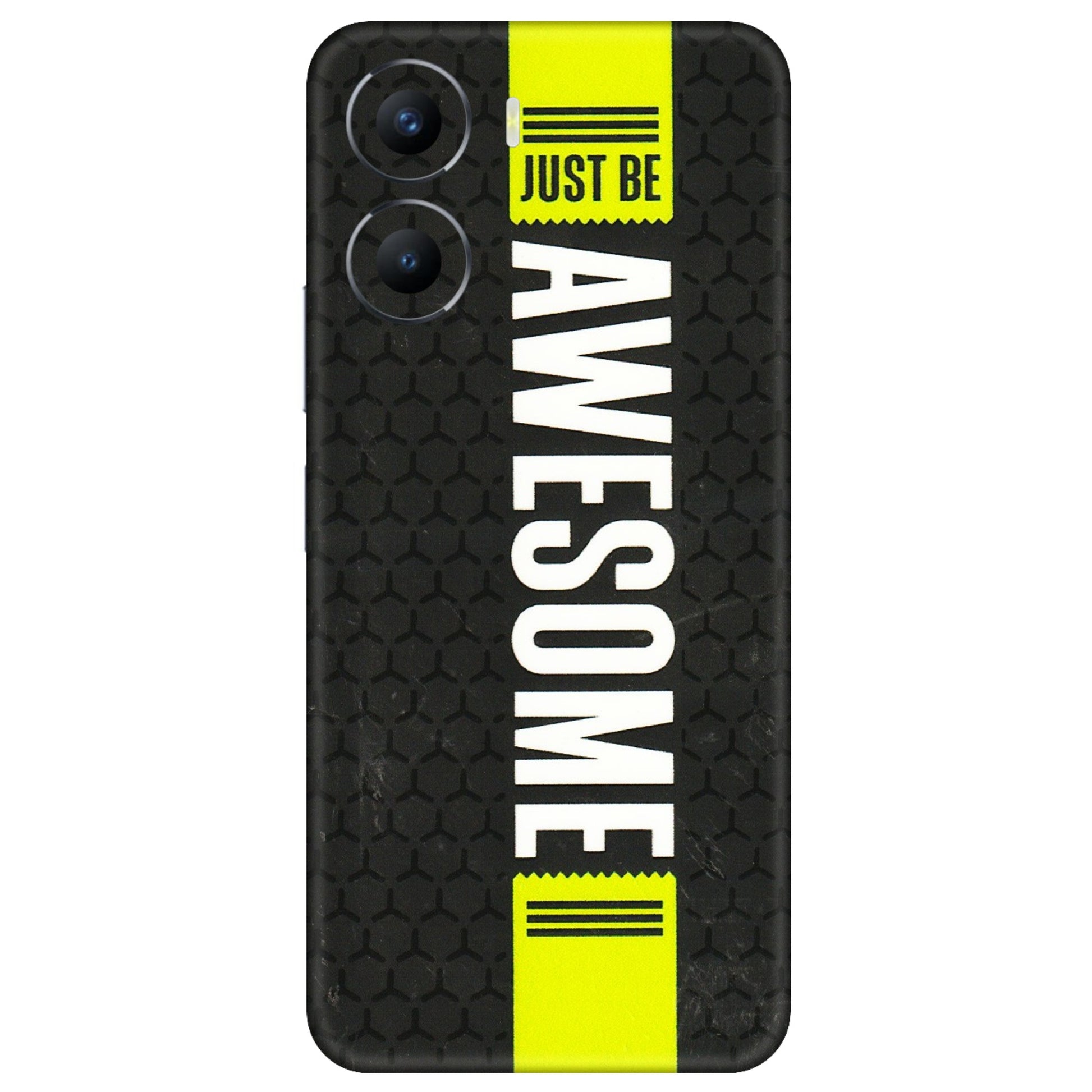 VIVO Y Series Phone Skins (All Models) - Just Be Awesome - 3D Embossed Finish (L-101) Vivo Y56 (5G)