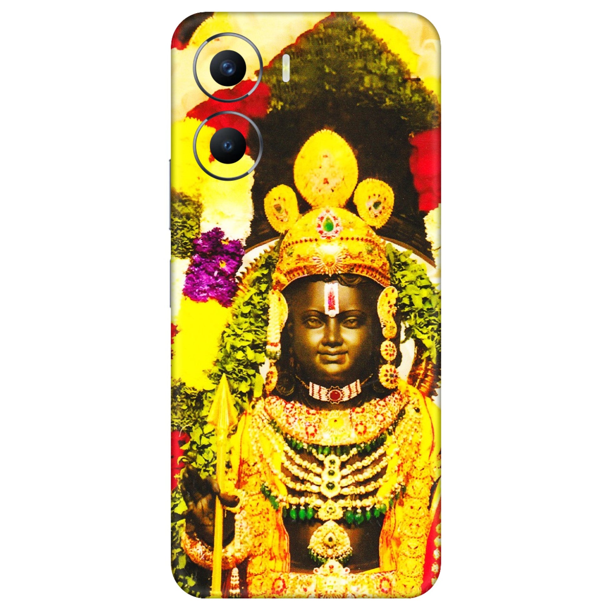 VIVO Y Series Phone Skins (All Models) - Ram Lalla Ayodhya - 3D Embossed Finish (L-103) Vivo Y56 (5G)