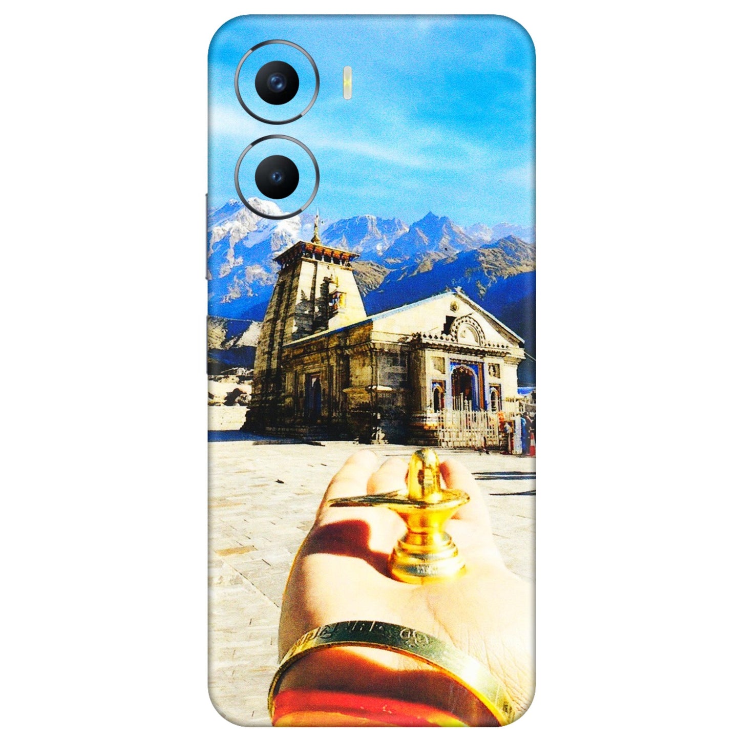 VIVO Y Series Phone Skins (All Models) - Beauty of Kedarnath - 3D Embossed Finish (L-108) Vivo Y56 (5G)