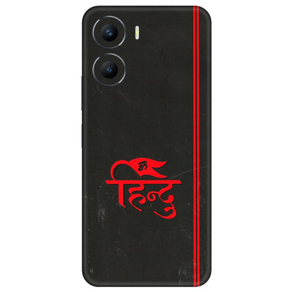 VIVO Y Series Phone Skins (All Models) - Hindu Black - 3D Embossed Finish (L-153) Vivo Y56 (5G)