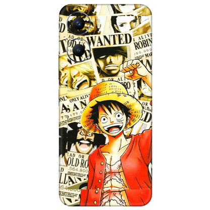 VIVO Y Series Phone Skins (All Models) - Luffy Anime - 3D Embossed Finish (L-177) Vivo Y56 (5G)