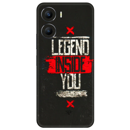 VIVO Y Series Phone Skins (All Models) - Legend Inside You - 3D Embossed Finish (L-186) Vivo Y56 (5G)