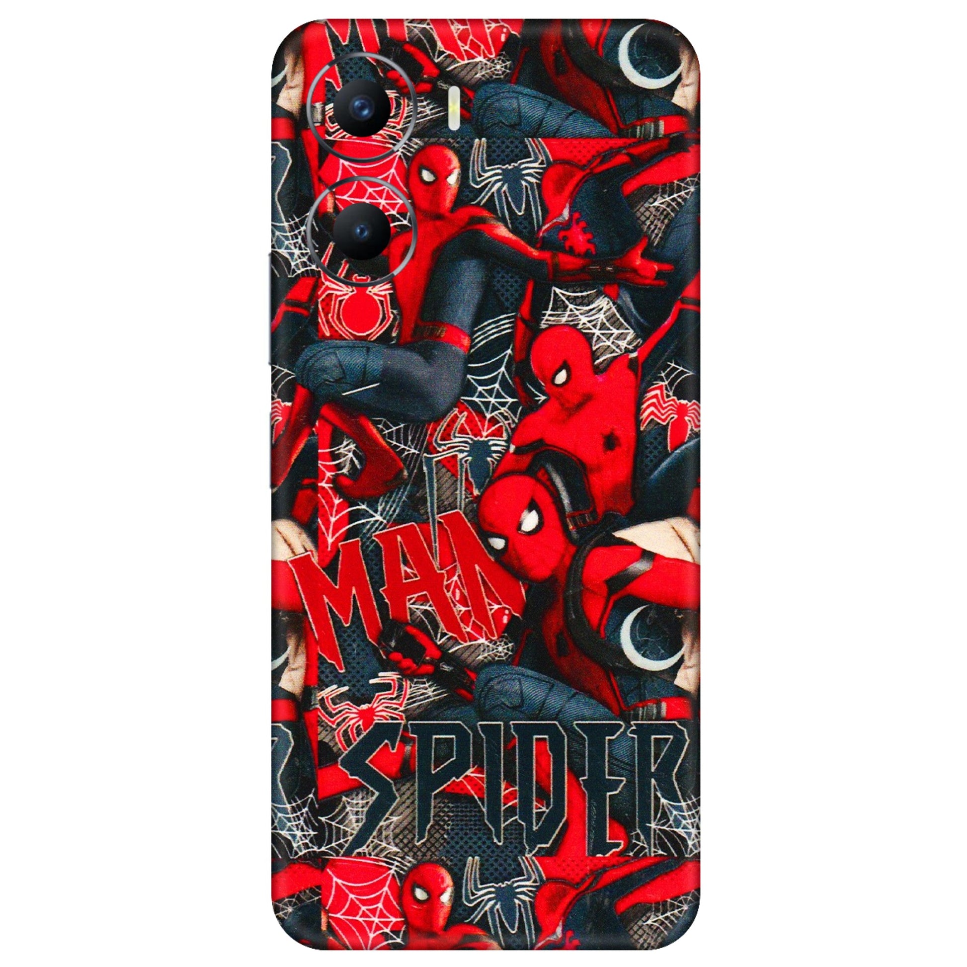 VIVO Y Series Phone Skins (All Models) - SpiderMan Cool - 3D Embossed Finish (L-188) Vivo Y56 (5G)