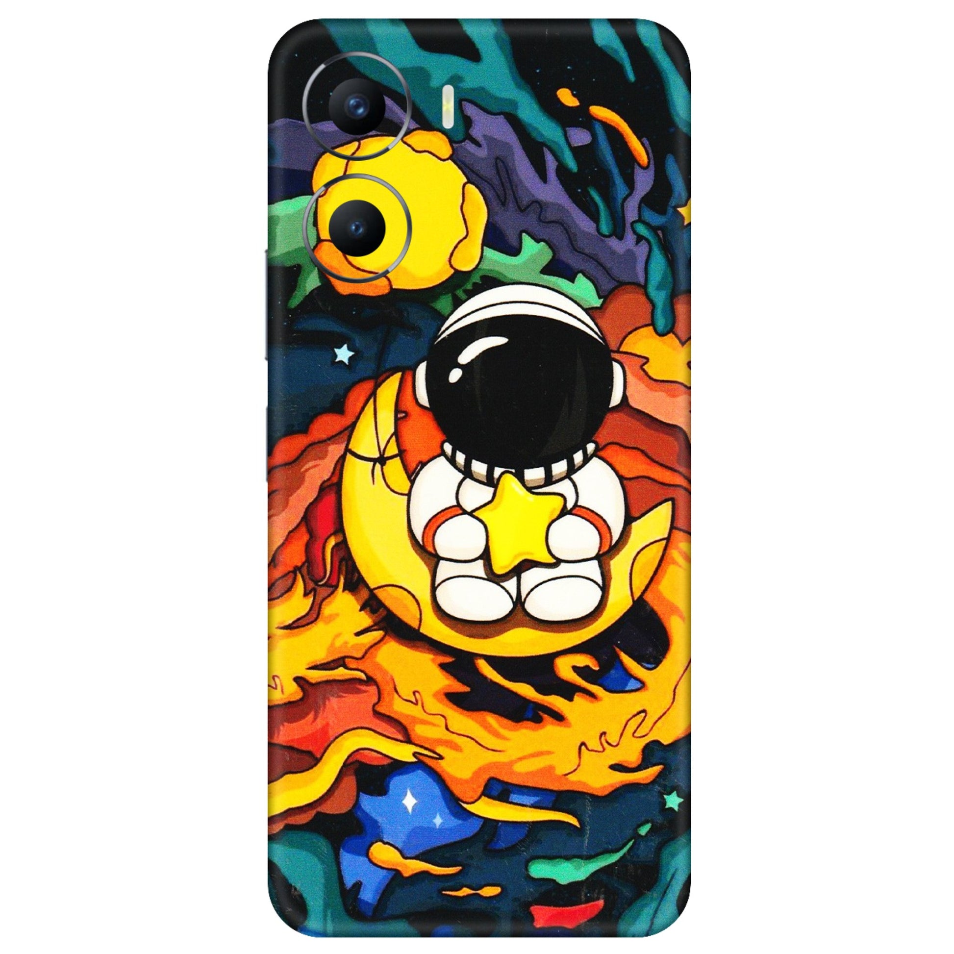 VIVO Y Series Phone Skins (All Models) - Baby Astronaut - 3D Embossed Finish (L-197) Vivo Y56 (5G)