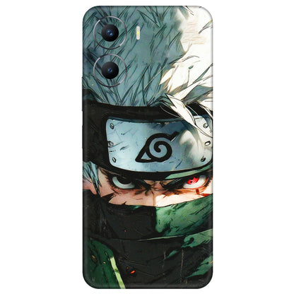 VIVO Y Series Phone Skins (All Models) - Kakashi Red Eye Focus - 3D Embossed Finish (L-227) Vivo Y56 (5G)