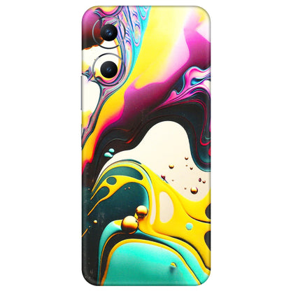 VIVO Y Series Phone Skins (All Models) - Multicolor Abstract pattern - 3D Embossed Finish (L-254) Vivo Y56 (5G)