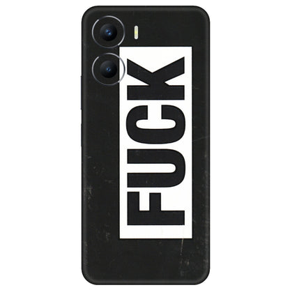 VIVO Y Series Phone Skins (All Models) - The F Word - 3D Embossed Finish (L-255) Vivo Y56 (5G)