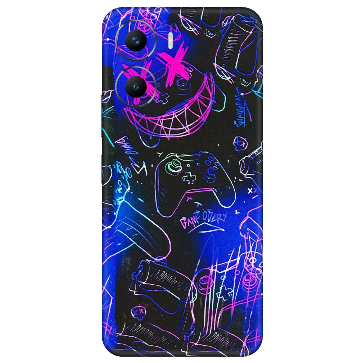 VIVO Y Series Phone Skins (All Models) - Gamers Paradise - 3D Embossed Finish (L-258) Vivo Y56 (5G)