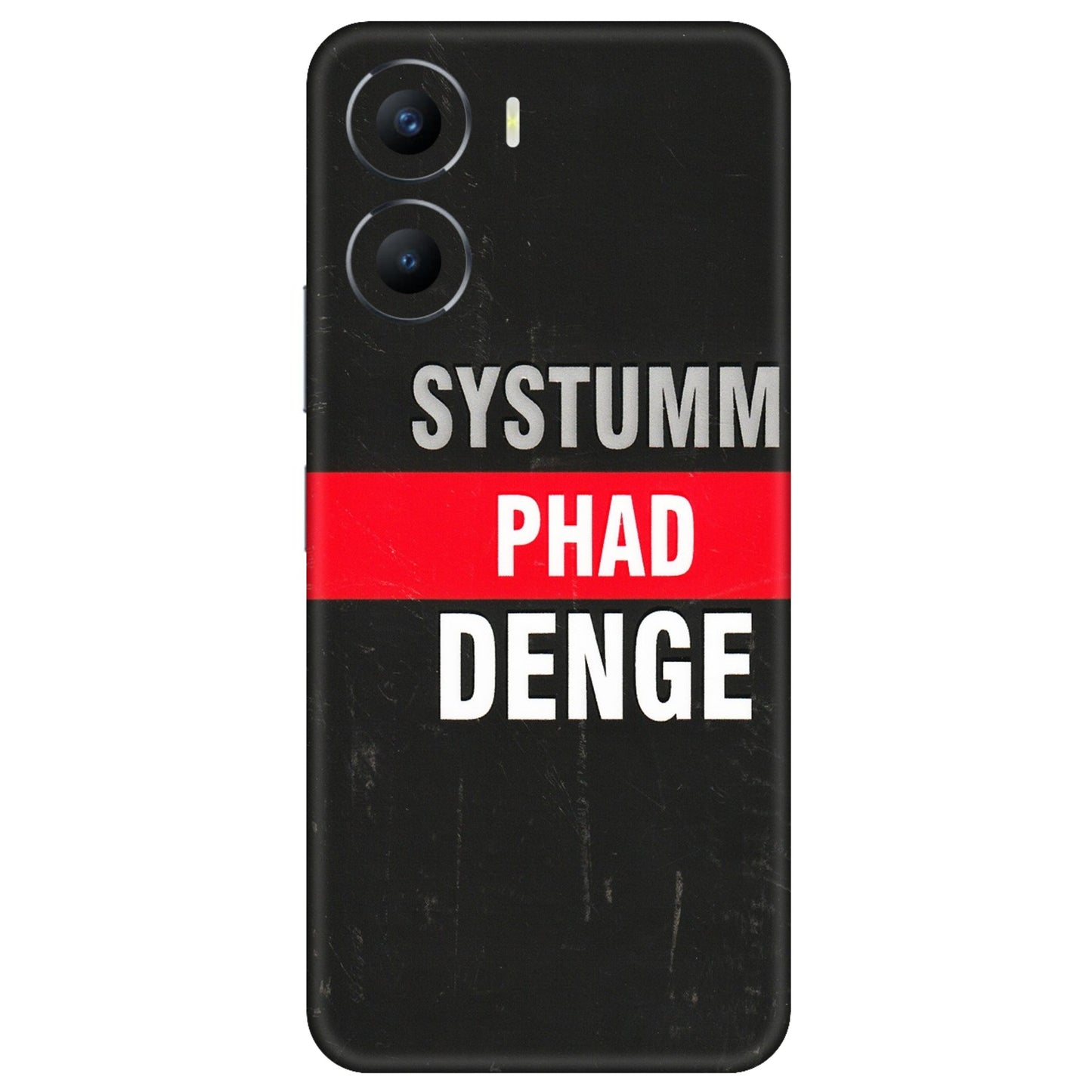 VIVO Y Series Phone Skins (All Models) - Systumm Phad Denge - 3D Embossed Finish (L-278) Vivo Y56 (5G)