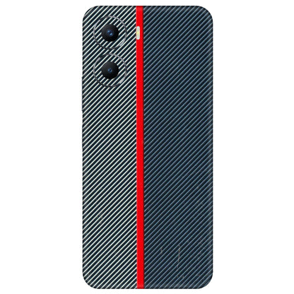 VIVO Y Series Phone Skins (All Models) - Blue Sober Lines - 3D Embossed Finish (L-305) Vivo Y56 (5G)