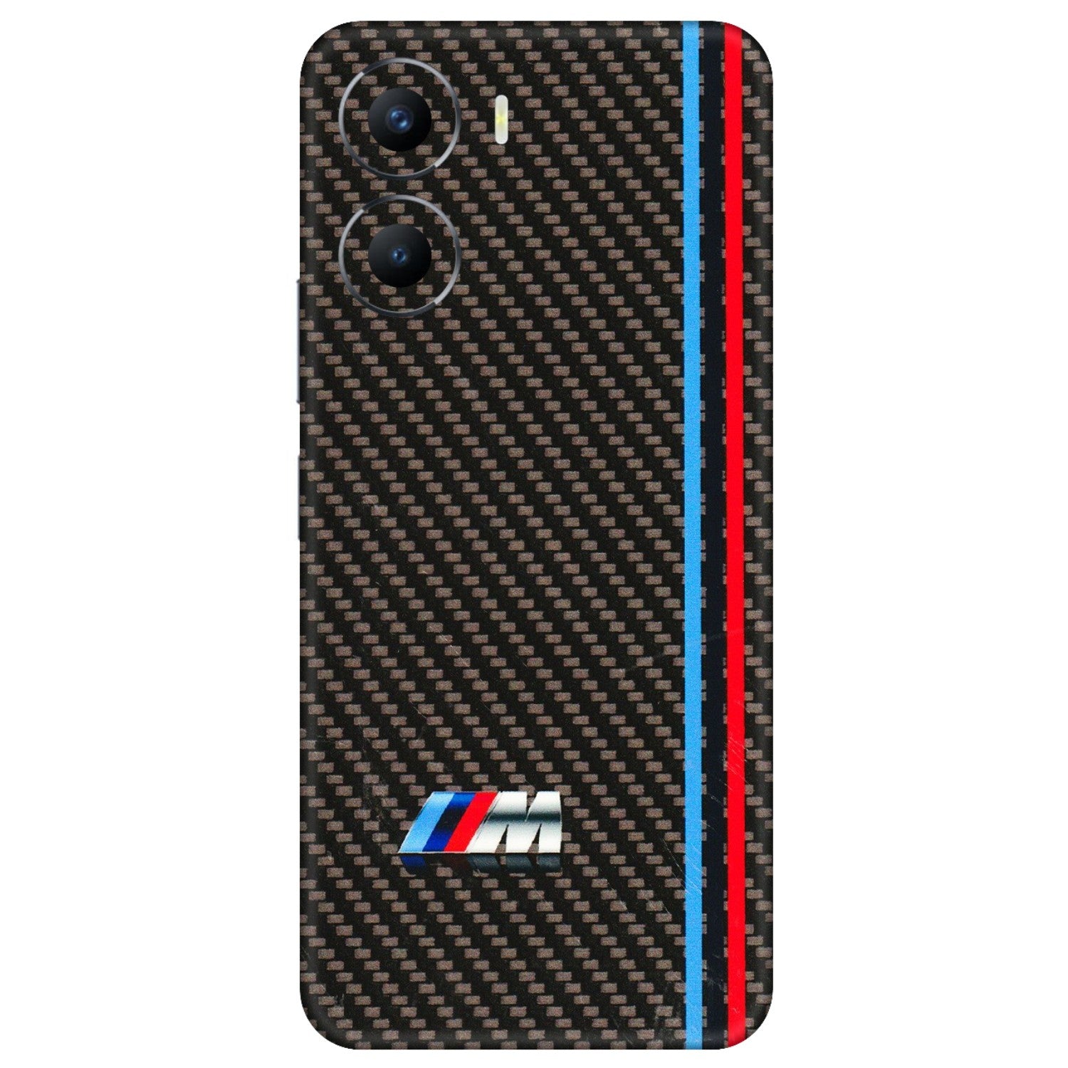 VIVO Y Series Phone Skins (All Models) - BM Carbon Fiber Feels - 3D Embossed Finish (L-38) Vivo Y56 (5G)