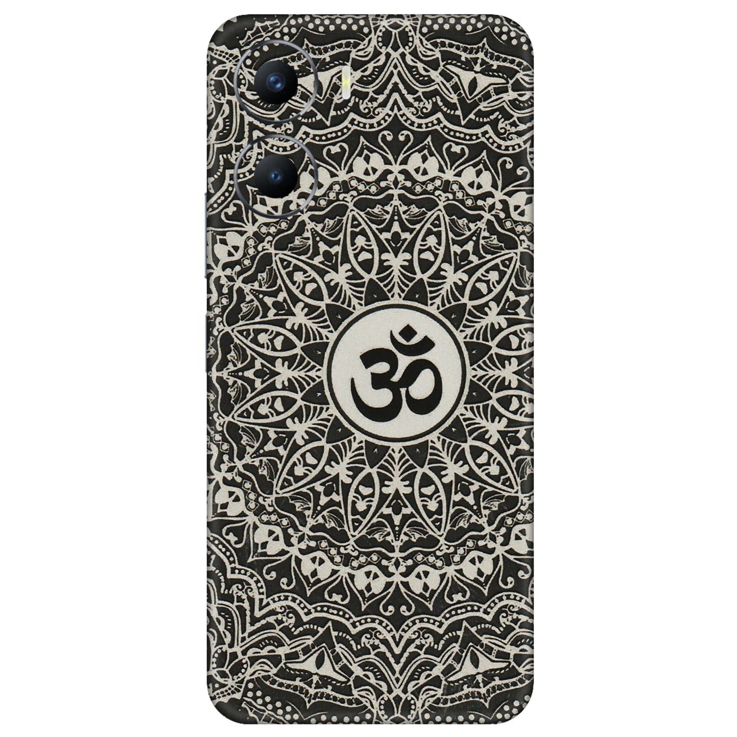 VIVO Y Series Phone Skins (All Models) - Aum Elegant Mandala - 3D Embossed Finish (L-62) Vivo Y56 (5G)