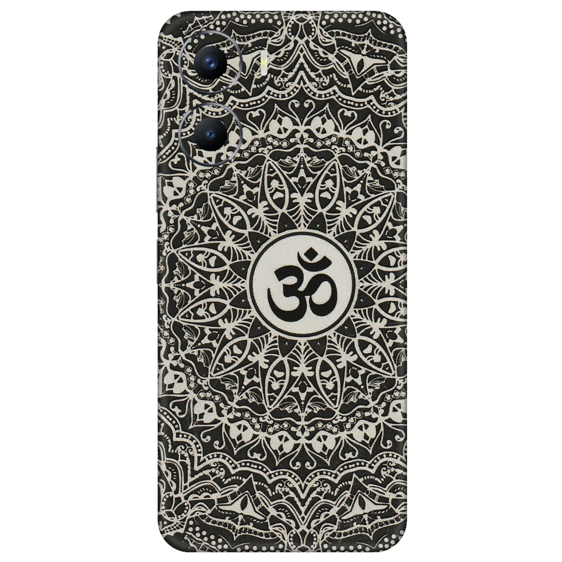 VIVO Y Series Phone Skins (All Models) - Aum Elegant Mandala - 3D Embossed Finish (L-62) Vivo Y56 (5G)