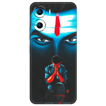 VIVO Y Series Phone Skins (All Models) - Mahakal Bhakt - Matte Finish (M-112) Vivo Y56 (5G)