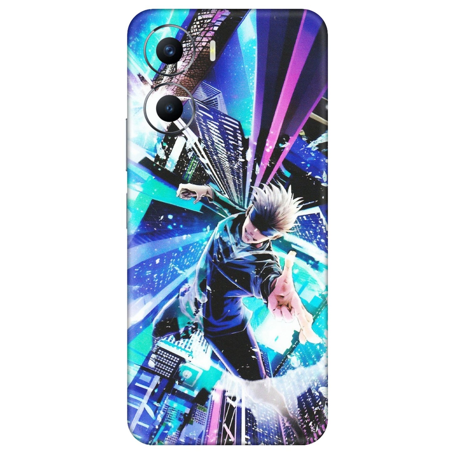 VIVO Y Series Phone Skins (All Models) - Manga Action Jujustu Kaisen Anime - Matte Finish (M-155) Vivo Y56 (5G)