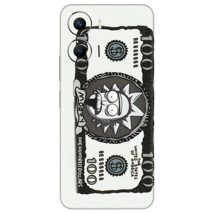 VIVO Y Series Phone Skins (All Models) - Rick And Morty Hundred Dollar Anime - Matte Finish (M-161) Vivo Y56 (5G)
