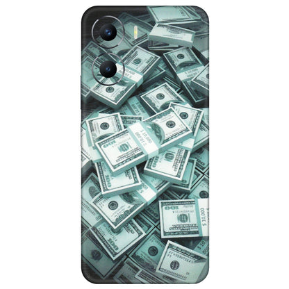 VIVO Y Series Phone Skins (All Models) - Hundred Dollar Bill - Matte Finish (M-162) Vivo Y56 (5G)