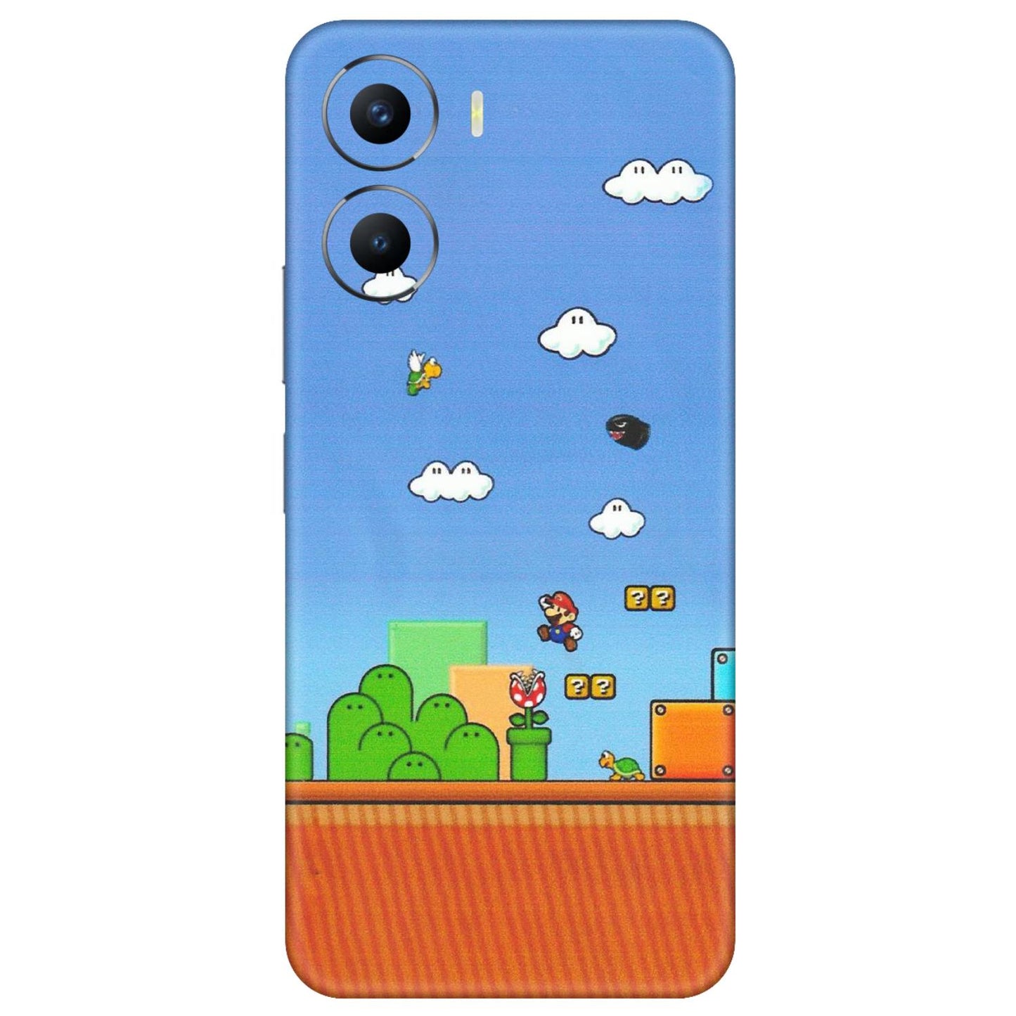 VIVO Y Series Phone Skins (All Models) - Mario Game Scene - Matte Finish (M-24) Vivo Y56 (5G)