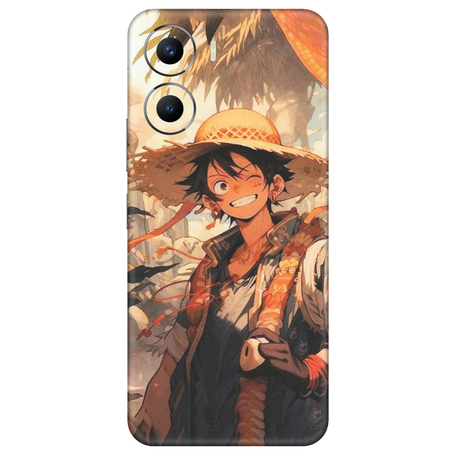 VIVO Y Series Phone Skins (All Models) - Anime Character Smile - Matte Finish (M-33) Vivo Y56 (5G)