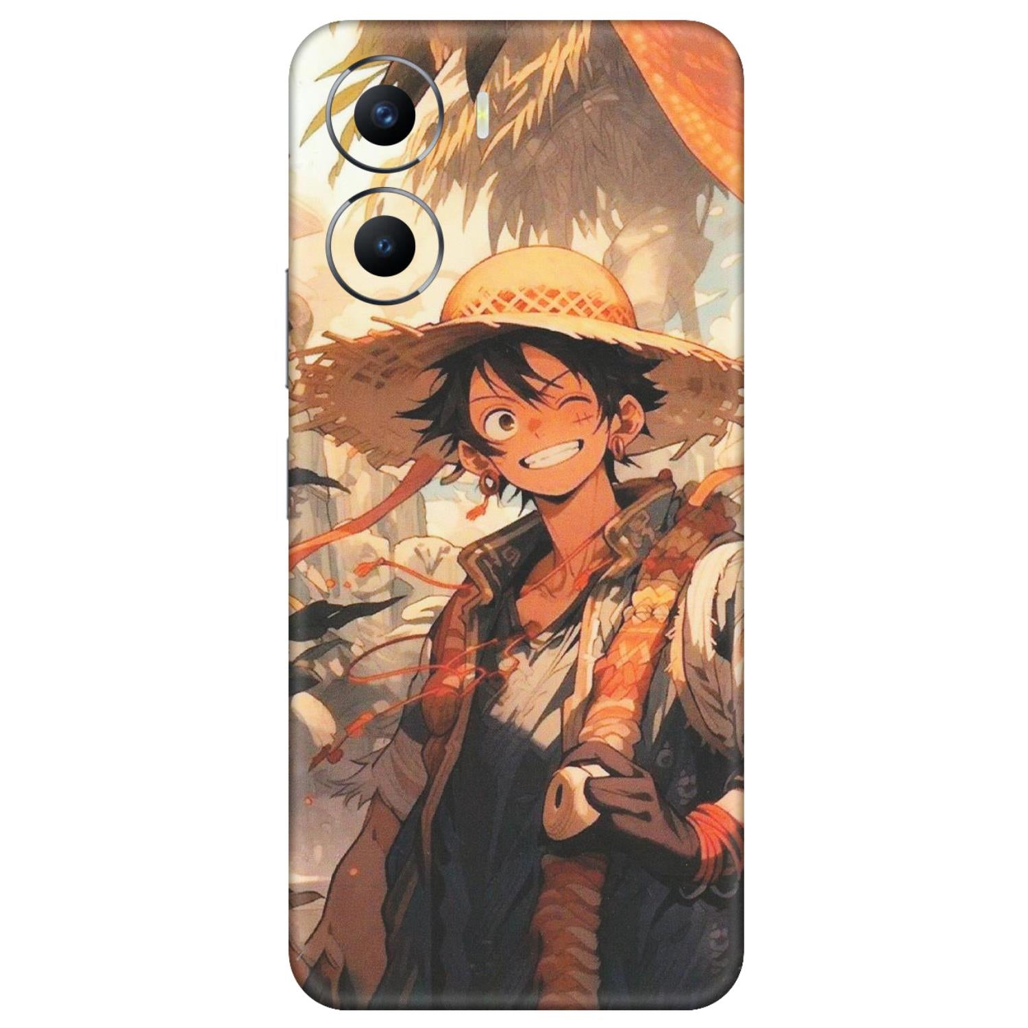 VIVO Y Series Phone Skins (All Models) - Anime Character Smile - Matte Finish (M-33) Vivo Y56 (5G)