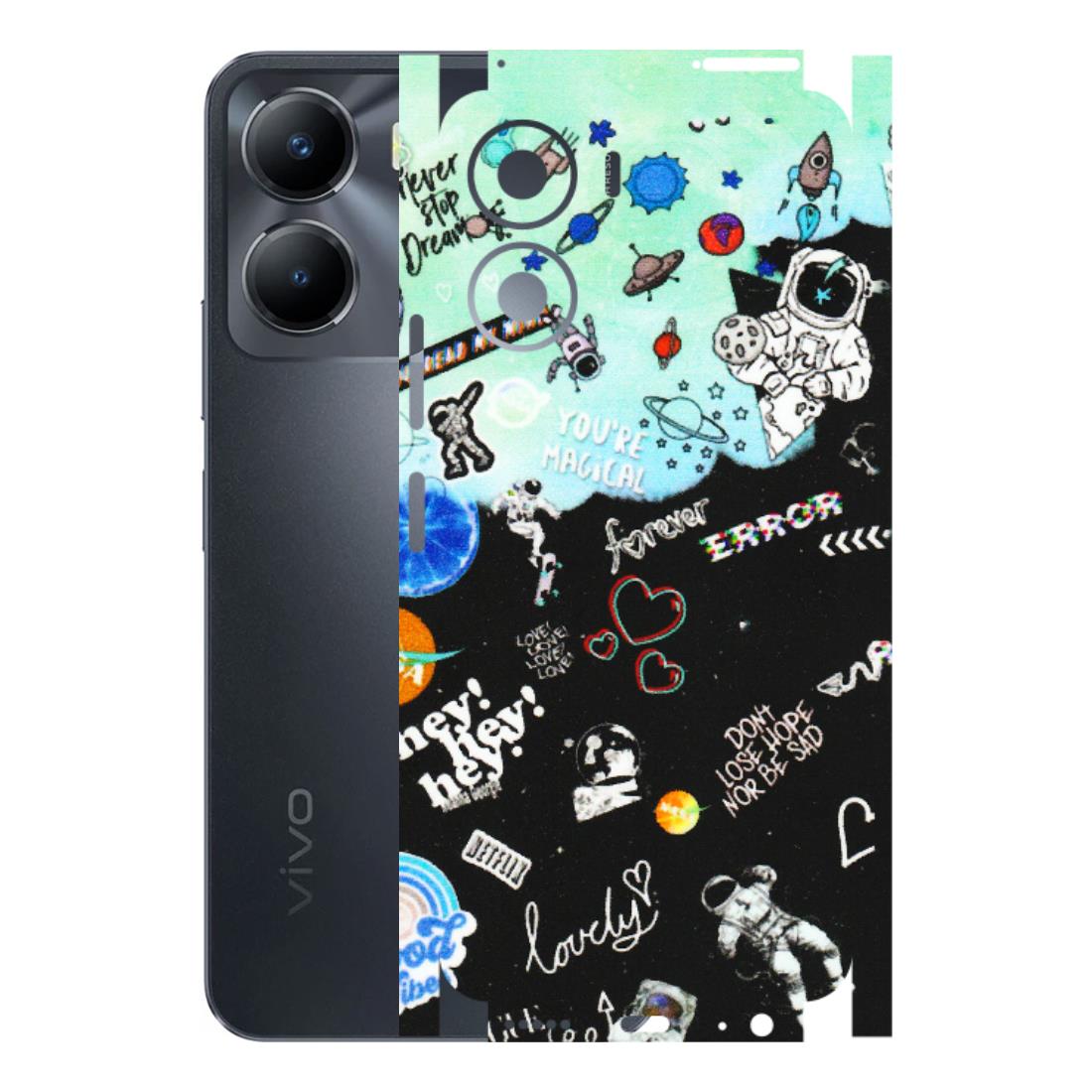 VIVO Y Series Phone Skins (All Models) - Living In A Space Dream - Matte Finish (M-46) Vivo Y56 (5G)