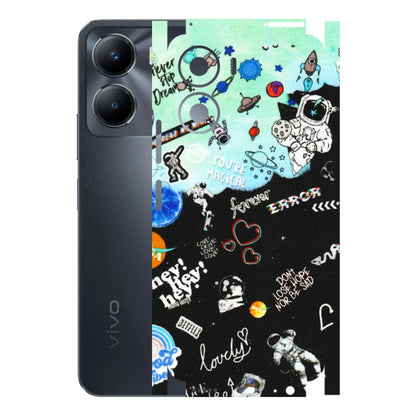 VIVO Y Series Phone Skins (All Models) - Living In A Space Dream - Matte Finish (M-46) Vivo Y56 (5G)