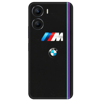 VIVO Y Series Phone Skins (All Models) - Styling With Black BMW - Matte Finish (M-74) Vivo Y56 (5G)