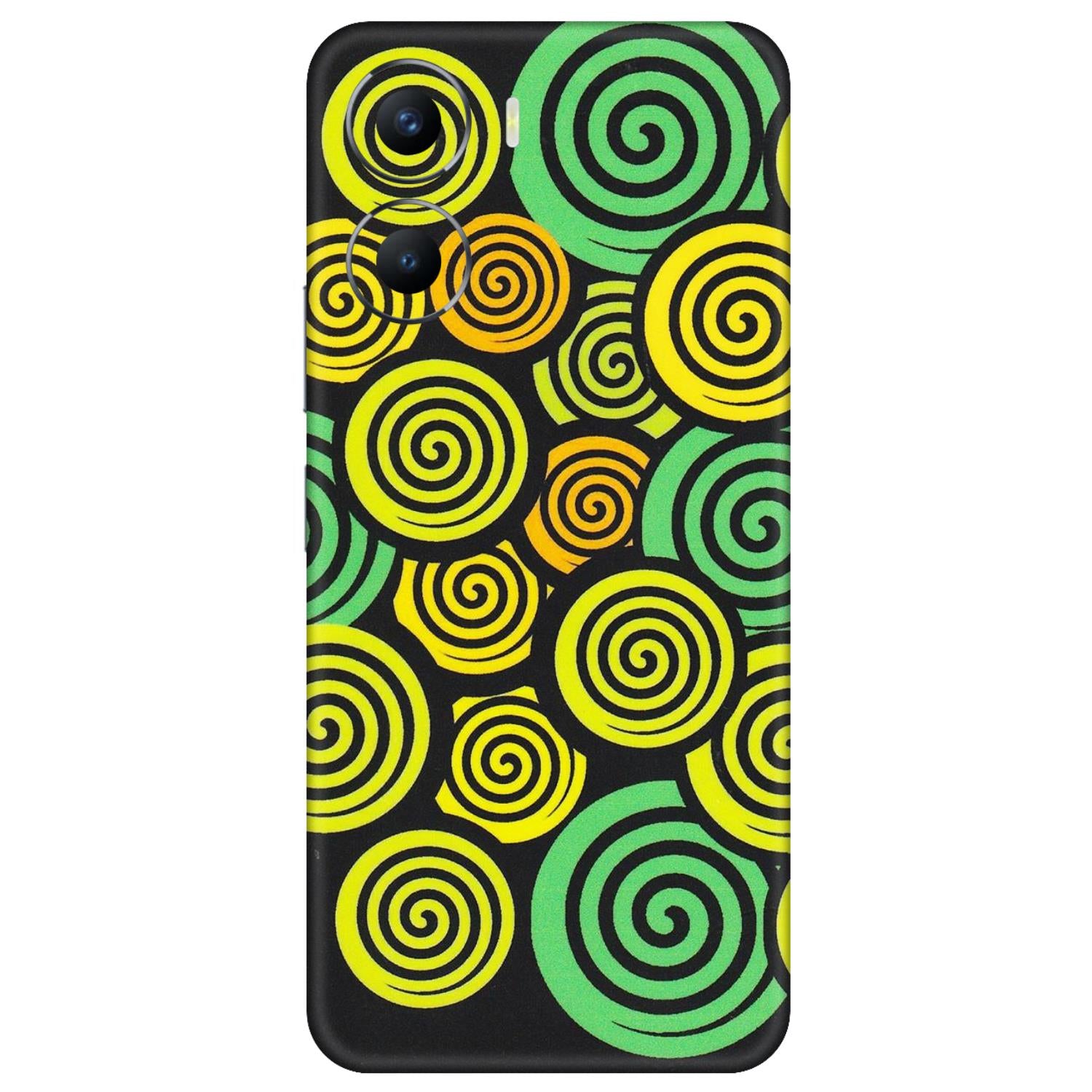 VIVO Y Series Phone Skins (All Models) - Crazy Spiral - Matte Finish (M-91) Vivo Y56 (5G)