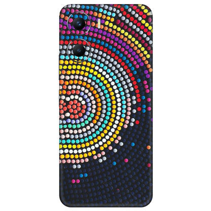 VIVO Y Series Phone Skins (All Models) - Rainbow Dot Mandala - Matte Finish (M-97) Vivo Y56 (5G)