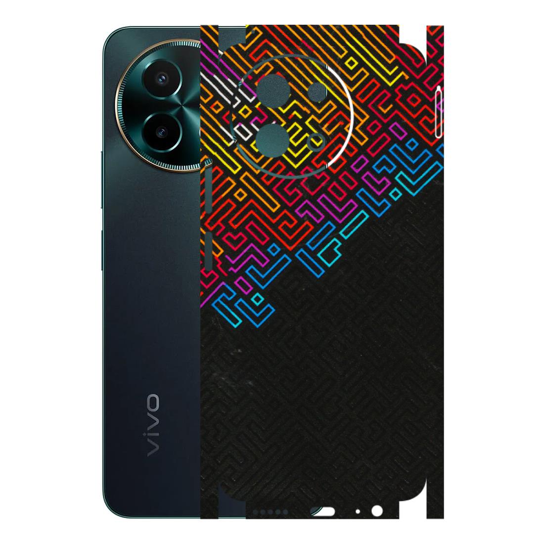 VIVO Y Series Phone Skins (All Models) - Dotme Pattern Art - 3D Embossed Finish (L-121) Vivo Y58 5G