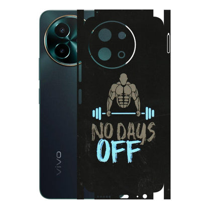VIVO Y Series Phone Skins (All Models) - Gym Lover - 3D Embossed Finish (L-127) Vivo Y58 5G
