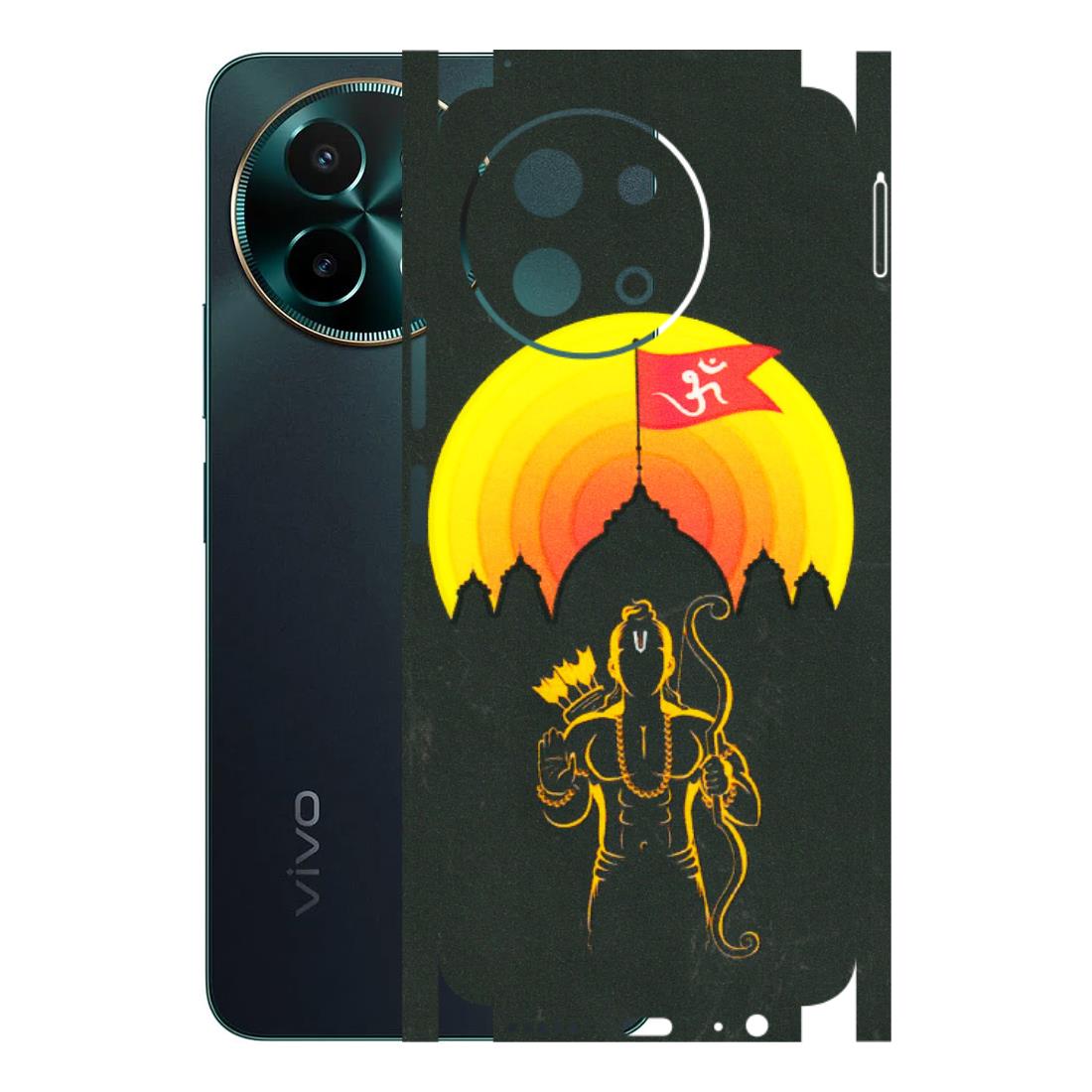 VIVO Y Series Phone Skins (All Models) - Lord Ram - 3D Embossed Finish (L-132) Vivo Y58 5G