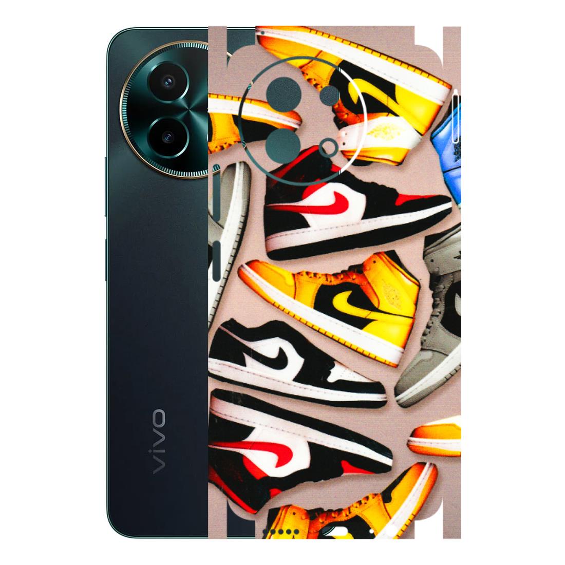 VIVO Y Series Phone Skins (All Models) - Sneaker Lover - 3D Embossed Finish (L-135) Vivo Y58 5G
