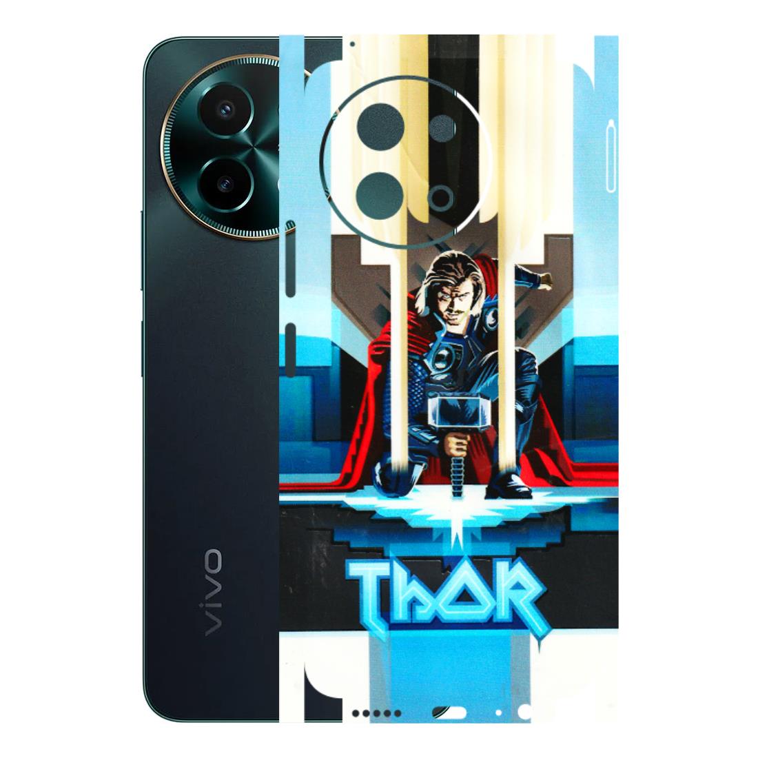 VIVO Y Series Phone Skins (All Models) - Thor - 3D Embossed Finish (L-137) Vivo Y58 5G
