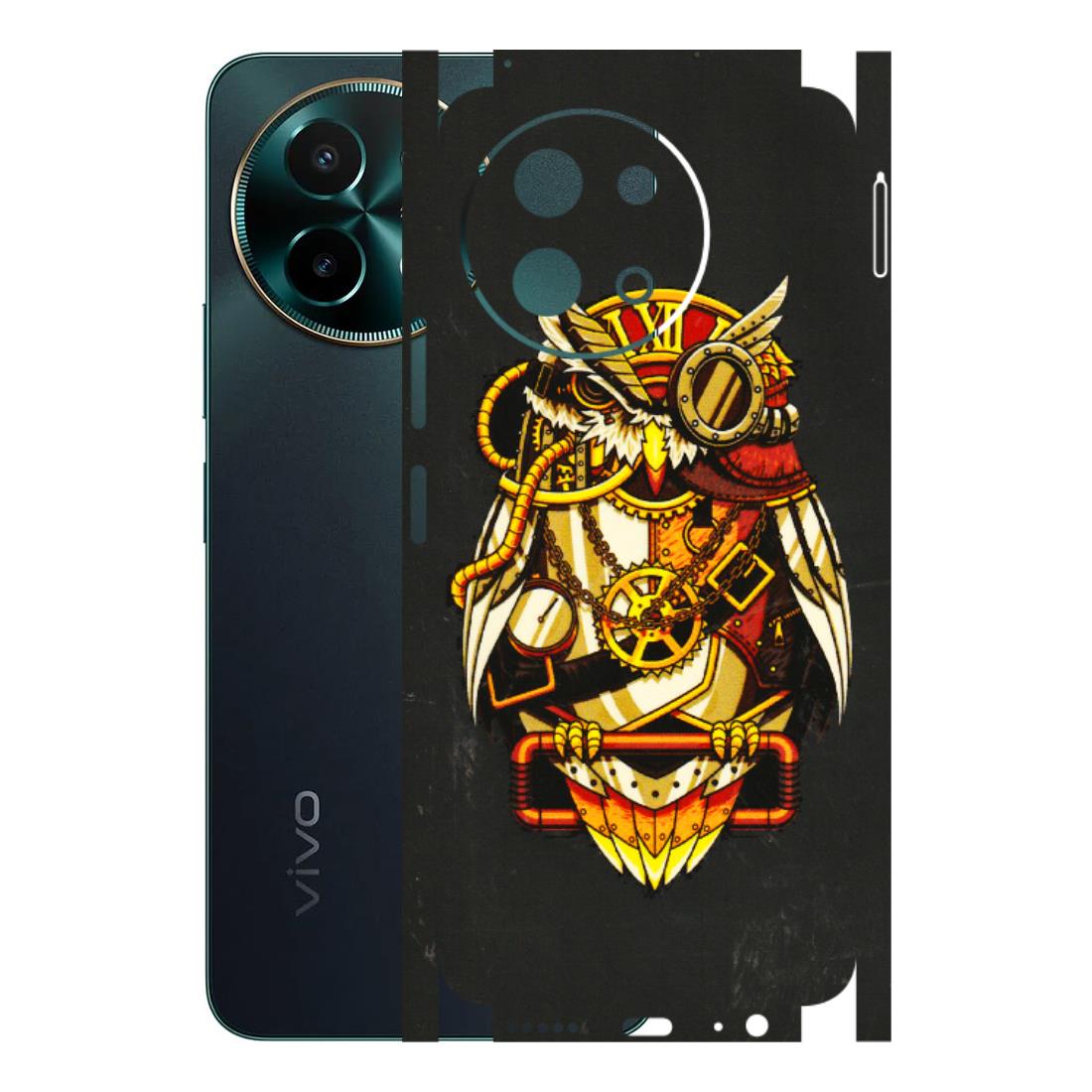 VIVO Y Series Phone Skins (All Models) - Classy Smart Owl - 3D Embossed Finish (L-144) Vivo Y58 5G
