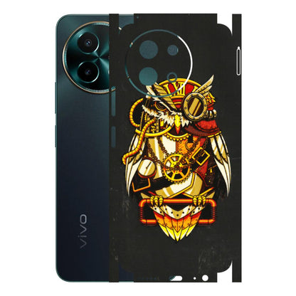 VIVO Y Series Phone Skins (All Models) - Classy Smart Owl - 3D Embossed Finish (L-144) Vivo Y58 5G