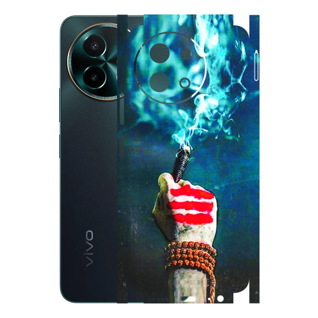 VIVO Y Series Phone Skins (All Models) - Mahadev Bhakt - 3D Embossed Finish (L-146) Vivo Y58 5G