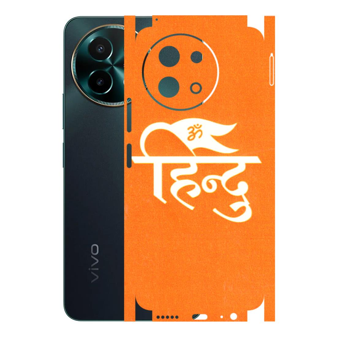 VIVO Y Series Phone Skins (All Models) - Hindu Kesari - 3D Embossed Finish (L-154) Vivo Y58 5G