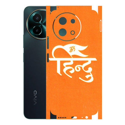 VIVO Y Series Phone Skins (All Models) - Hindu Kesari - 3D Embossed Finish (L-154) Vivo Y58 5G