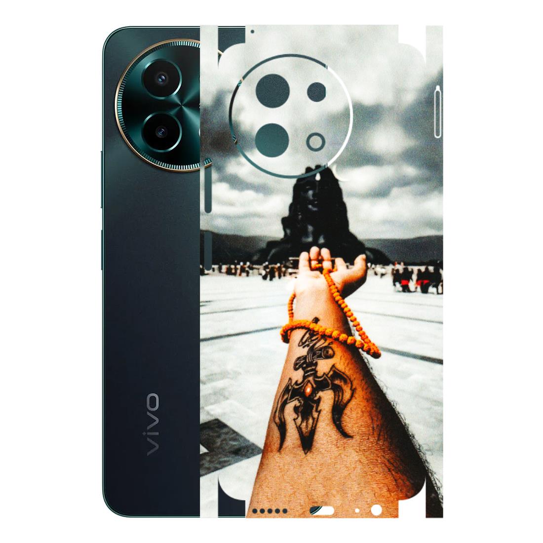 VIVO Y Series Phone Skins (All Models) - Jai Adiyogi Mahakaal - 3D Embossed Finish (L-164) Vivo Y58 5G