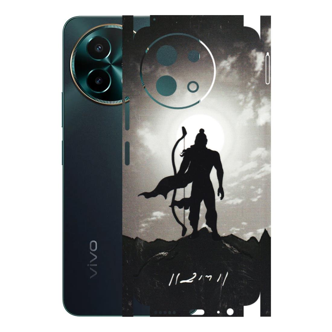 VIVO Y Series Phone Skins (All Models) - Jai Siya Ram - 3D Embossed Finish (L-200) Vivo Y58 5G